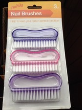 Nail brushes plastic handle - plastic,