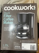Cookworks black filter coffee