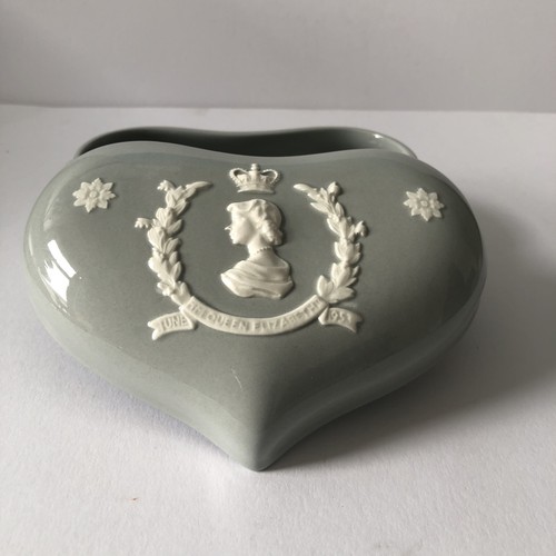 Rare wedgwood grey heart - wedgwood,