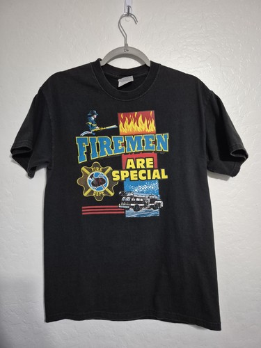 Vintage 90s fire dept - dept, "firemen