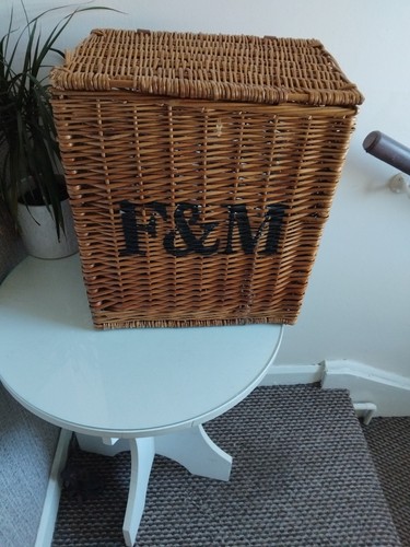Fortnum mason wicker basket - wicker,
