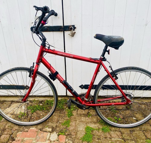 Apollo hybrid men bike - apollo, red