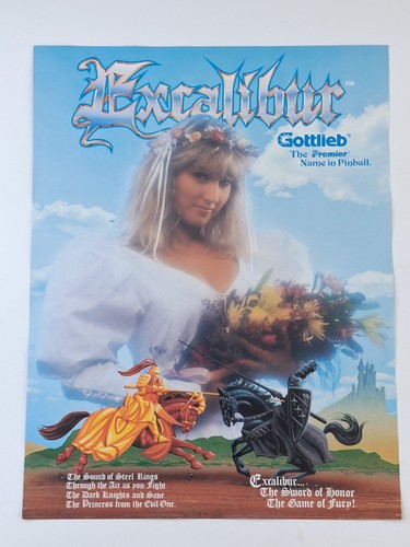 Gottlieb excalibur pinball - gottlieb,