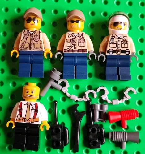 Lego forest police minifigures - lego,