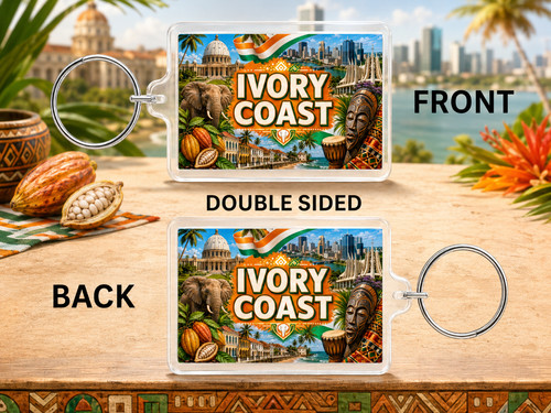 Ivory coast double sided - ivory,