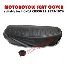 MOTORCYCLE SEAT COVER fits HONDA CB550F CB550 F1 1975-78  BLACK SEAT COVER