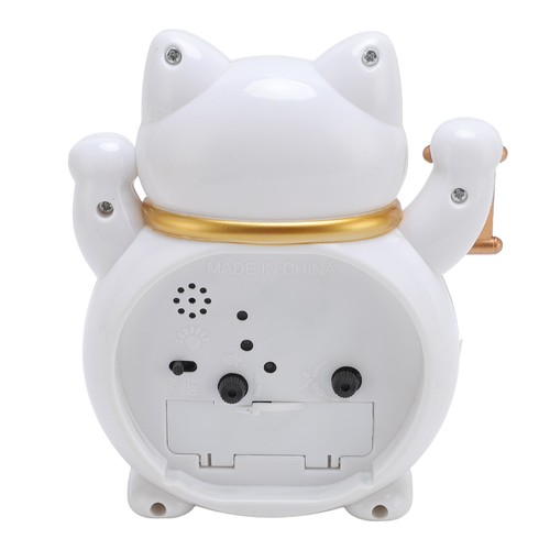Lucky cat clock accurate - clock,