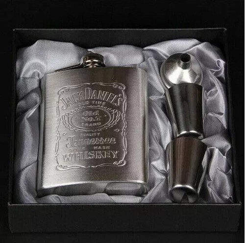 Jack daniels hip flask - set, 2