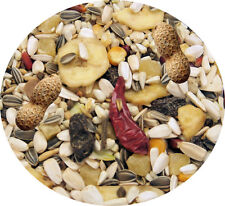 PARROT FOOD WITH DRIED FRUIT & NUTS Seed 1kg Mixed Seed Fruit & Nuts Peppers