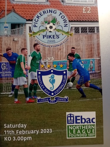 Football programme pickering - football,