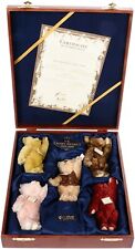 Steiff British Collectors UK Baby Bear Set, 1994-1998 Retired & very Collectable
