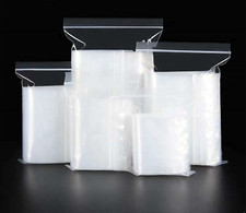 Clear Zip Seal Plastic Bags