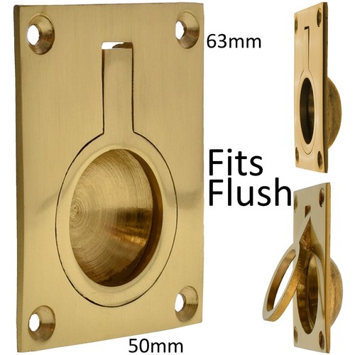 Polished solid brass 63mm - polished,