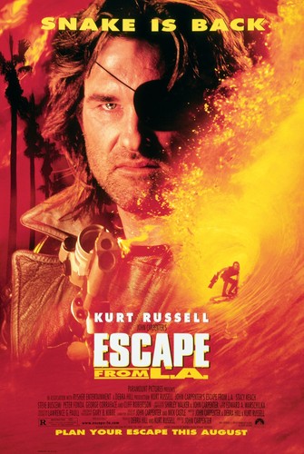 Escape from movie poster - la,