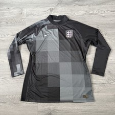 England Lionesses Euros Black Goalkeeper Shirt Player Issue Nike Women’s XL 