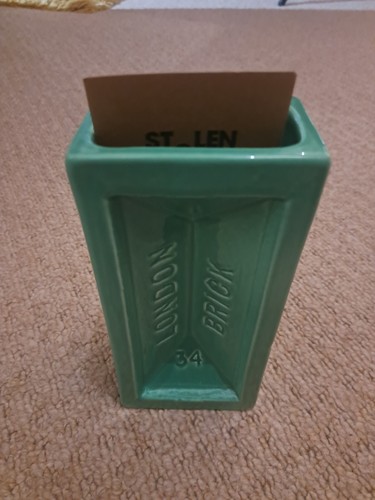 Stolen form london brick vase - stolen,
