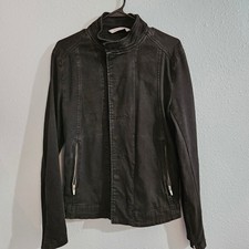 Zara Man Black Moto Jacket