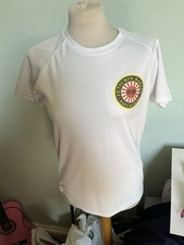 White T Shirt With Zetsurin Karate Shukokai Badge 152cm 12-13 Yrs