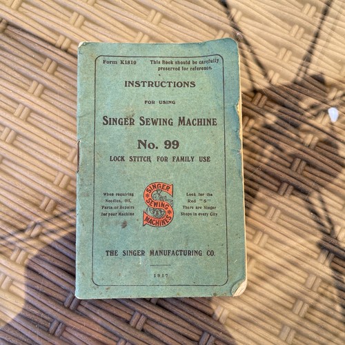 Singer sewing machine 99 - sewing,