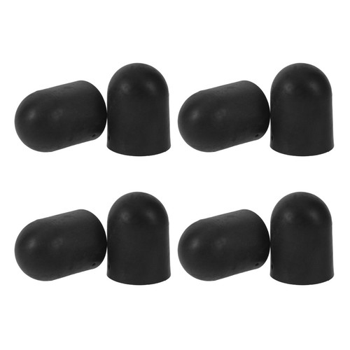 Black outdoor stove leg - black,