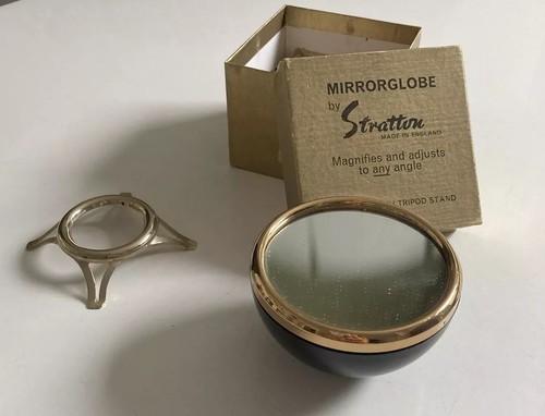 Vintage stratton mirror globe - vintage,