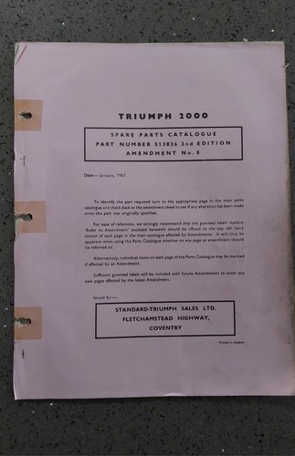 Triumph 2000 official - 2000,