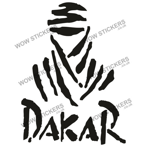 Dakar rally sticker decal car - rally,