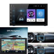 Android 7“ 2 Din Car Stereo Radio Multimedia Player GPS Navigation USB Charger