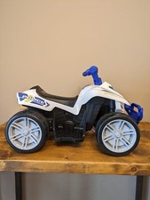 Evo 6V Kids Electric Ride On Police Quad Bike
