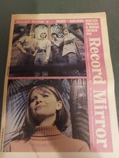 Vintage RECORD MIRROR Magazine 1 APRIL 1967 Sandie Monkees Beatles Elvis Baez G2