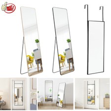 Large Glass Over Door Mirror