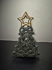 Vintage Ceramic Chridtmas Tree Tea Light Holder