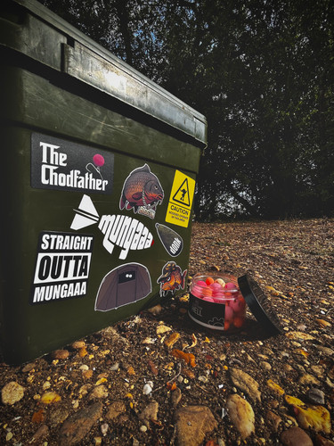 Carp fishing bucket sticker - fishing,