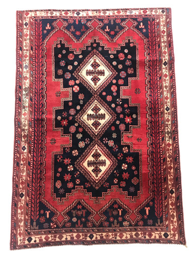 Vintage tribal geometric - geometric, 5'7"
