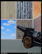 Ren Magritte on the Threshold