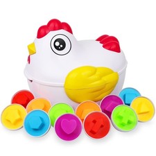 12pcs Matching Eggs Montessori