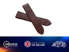 23MM BROWN LEATHER WATCH BAND