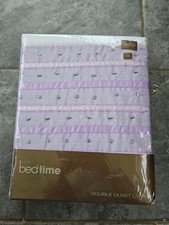 BNWT BHS Double Duvet Cover And Pillowcases Tilly Sequin & Beads Design