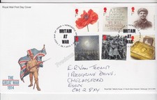 Royal mail fdc cover - gb, 2014