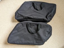 Harley Davidson RoadKing black pannier liner bags, pair, genuine parts