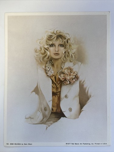 Sara moon art - print, x