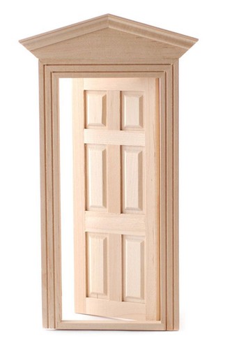 External wooden door frame - wooden,