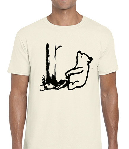 Bear trap banksy mens shirt - t,