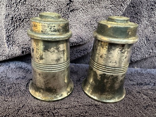 Two antique silver plated - plated, ww1