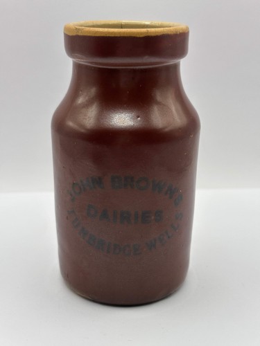 Old advertising cream pot