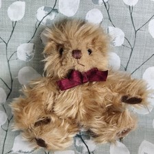 Russ - Baby Gregory - Small Brown Teddy Bear Soft Toy Plush - 5"