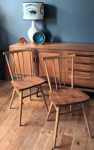 Pair vintage ercol model 391 - vintage,
