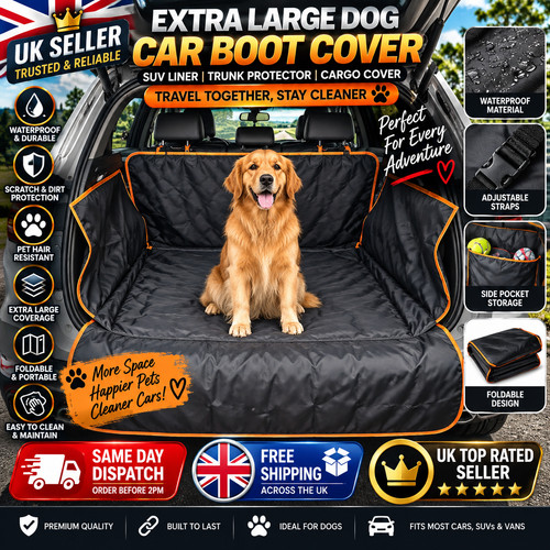 Extra large dog car boot - boot, cover