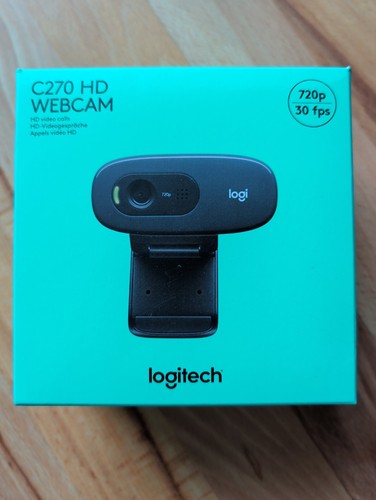 Logitech c270 webcam dark - -,