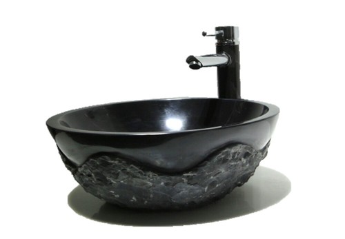 Luxury round black rustic - luxury,